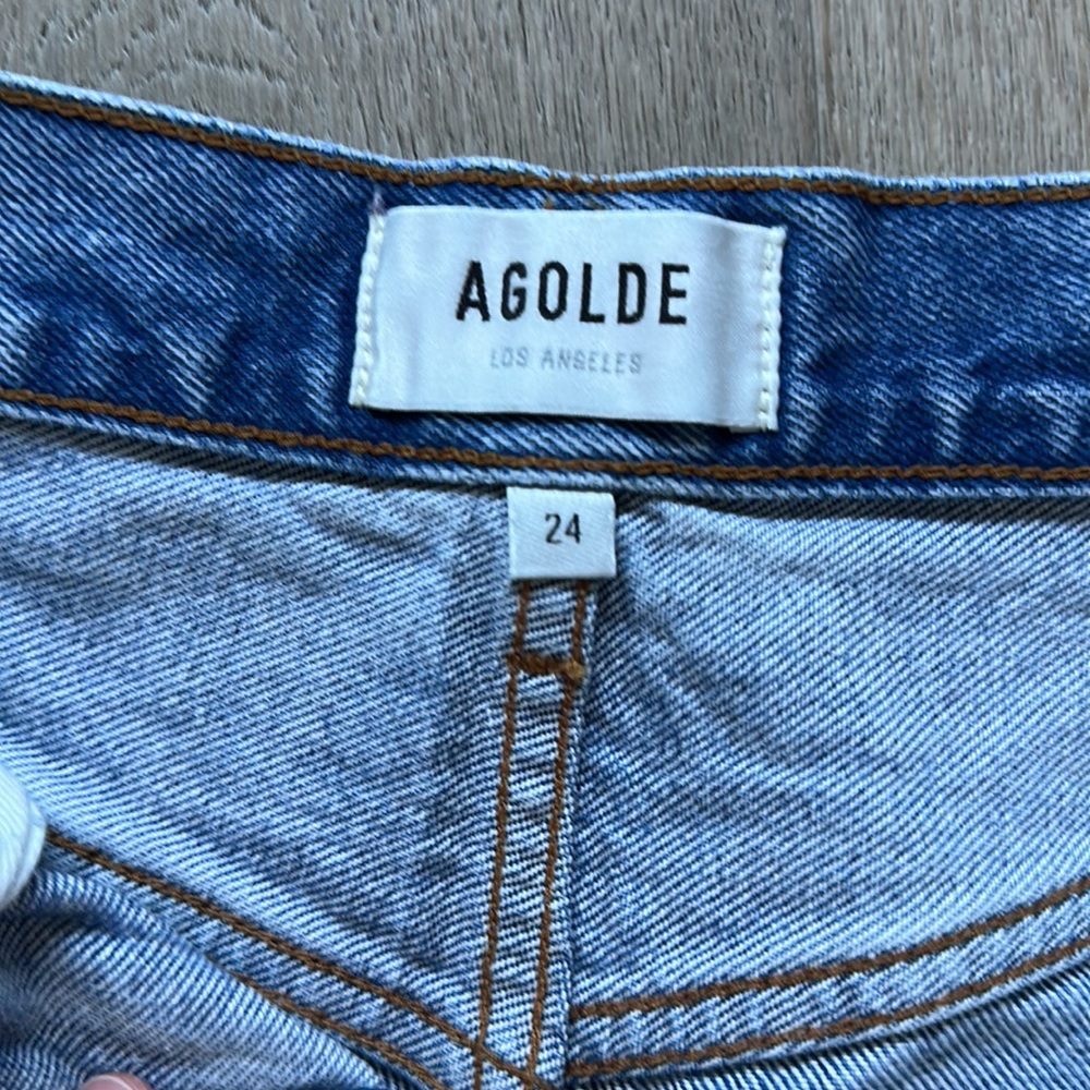 EUC Agolde Jaden shorts in surreal size 24 - Picture 4 of 13
